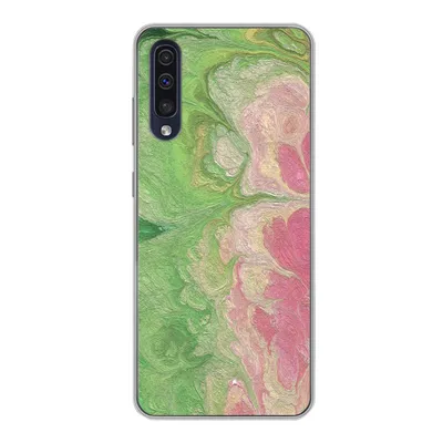 Produktbild von MuchoWow® Handyhülle Schutzhülle Hülle für Samsung Galaxy A30s Farbe - Kunst - Psychedelisch Silikon Softcase Handy Hülle - Karteninhaber