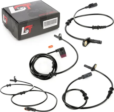 Produktbild von 4x ABS Sensor Set vorne hinten für MERCEDES CLS C219 E-KLASSE W211 S211 VF211
