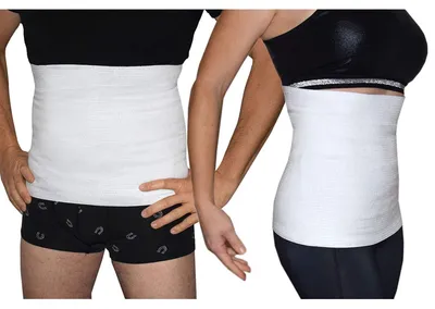 Immagine prodotto di BODYPERFECT: Fascia addominale, riscaldatore lombare, cintura riscaldante da uomo, supporto lombare e protezione renale (87%...)