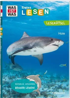 Produktbild von WAS IST WAS Erstes Leserätsel. Haie