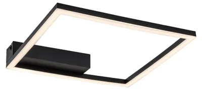 Zdjęcie produktu dla Lampa sufitowa LED HELETH 24W 3000K 2060lm metal czarno-biała wym:5x33x33cm IP20 Rabalux