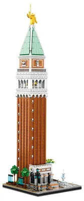 Produktbild von Reobrix 55013 Campanile Turm Klemmbaustein Set 3903 Teile