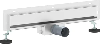 Produktbild von Wandmontierter Duschablauf Silber 50 cm Edelstahl 304