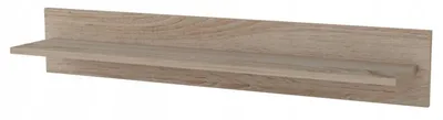 Produktbild von MATKAM POL100 Wandregal, B 98 x H 16 x T 18cm, Universell, Holzstärke 16 mm, ideal für Kinderzimmer, Schlafzimmer, Wohnzimmer oder Flur (Sonoma Eiche)