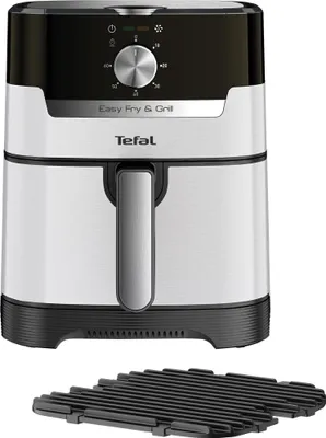 Immagine prodotto di Tefal Easy Fry & Grill EY501A, Friggitrice ad aria calda, 4,2 l, 80 °C, 200 °C, 6 persone/personaggi, 60 min