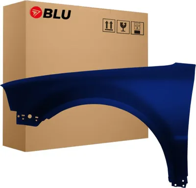 Image de BLU Aile Compatible avec VW Volkswagen Passat B5 FL+ LA5E Gauche Blau MaritimBlau | 2000-2005 | Avant | Peint| Prêt à Monter | Acier