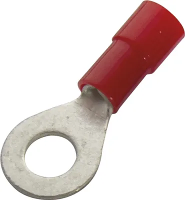Immagine prodotto di Haupa Capicorda ad anello isolato in PVC 0,5 - 1,0 mm² M6 0,5-1,0 M6 PVC, 100 pezzi.