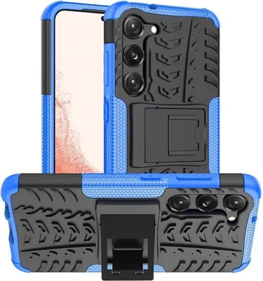Zdjęcie produktu dla Pokrowiec zewnętrzny na Samsung Galaxy S23 Plus Etui Hybrid Armor Panzer Cover wytrzymały pokrowiec ochronny