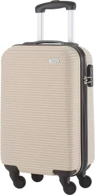 Produktbild von Famanu Handgepäck Koffer 54 cm - Leichtgewicht mit 4 Rollen und Zahlenschloss