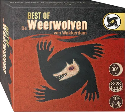 Produktbild von Asmodee Kartenspiel Die Werwölfe von Düsterwald Best Of Luxus Edition