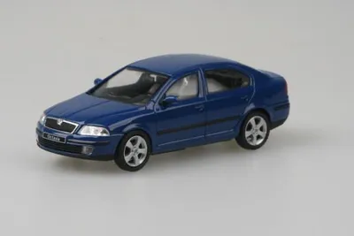Zdjęcie produktu dla Skoda Octavia II (2004) - Blue Dynamic Uni ABREX 1:43