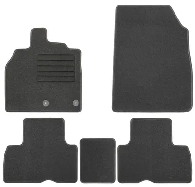 Produktbild von Fußmatten-Set für Renault Megane Scenic 3 JZ, 06/2009-12/2011, 5-teilig, Schwarz