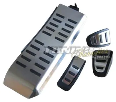 Productafbeelding van RVS pedaalset + voetsteun, geschikt voor Audi A4 S4 B8 8K / A5 S5 8T, handgeschakeld