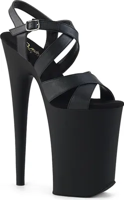 Produktbild von INFINITY-997 Damen Sandale von Pleaser, Schwarz Matt , EU 37, US 7
