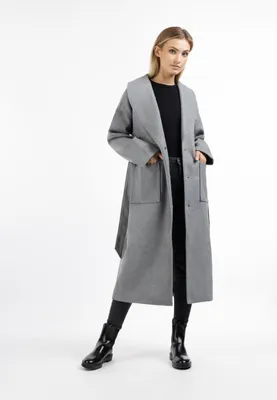 Produktbild von SAPORTA damen mantel - grau melange, S