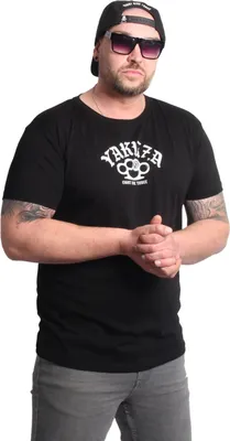 Obrázek produktu pro Yakuza Pánské tričko Crusher Regular Basic, černá, S