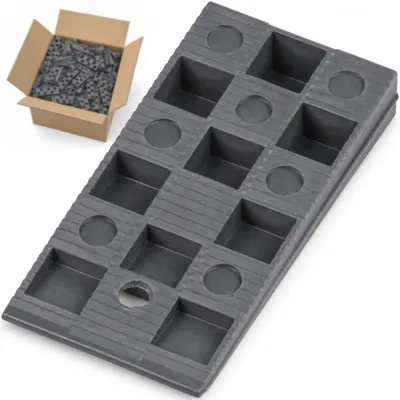 Obrázok produktu pre Montážne kliny M 15x45x95 mm na montáž okien a dverí, 500 ks