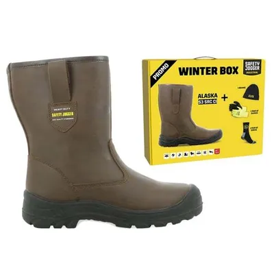 Zdjęcie produktu dla Buty ochronne SafetyJogger 16056 Safety Jogger Winterbox, brązowe, rozmiar