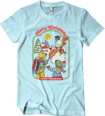 Produktbild von My First Flamethrower T-Shirt - X-Large  - Skyblue