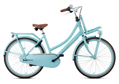 Produktbild von Popal Daily Dutch Basic+ N3 - Kinder Hollandrad - Citybike - 26 Zoll - Mattblau