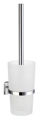 Produktbild von Smedbo HOUSE - WC-Bürste mit Behälter in Chrom poliert und Mattglas RK333