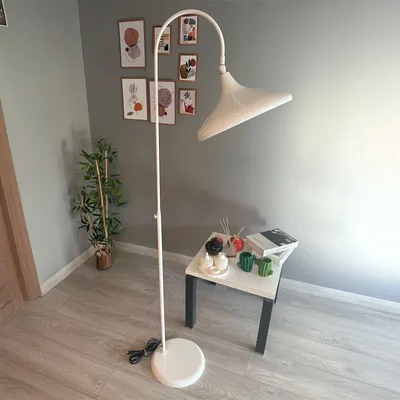 Produktbild von Weißes Bewegliches Kopfteil Moderne Dekorative Metall Stehlampe