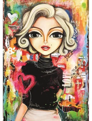 Produktbild von Magnolia Puzzle Marilyn - 1000 Teile Puzzle mehrfarbig