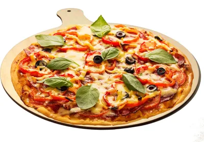 Produktbild von Pizzaschieber - Holzbrett | Backschaufel aus Holz | Pizza-Serviertablett aus Holz | Küchenzubehör für Pizza