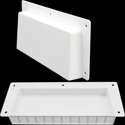 Image de Grille d'aération Ventilateur latéral Ventilateur latéral Caravane Caravane blanc