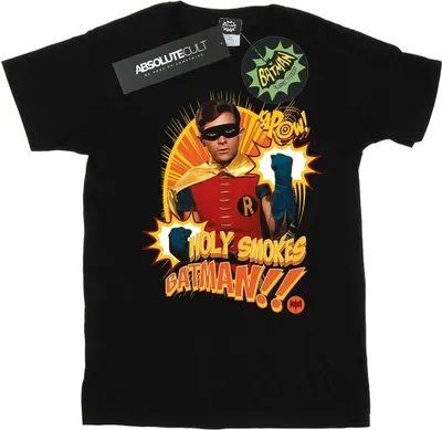 Produktbild von DC Comics - "Holy Smokes" T-Shirt für Damen BI14708 (L) (Schwarz)