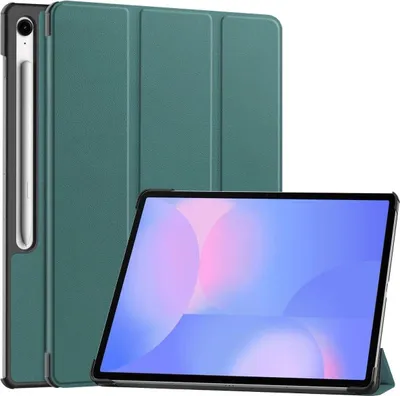 Produktbild von Bizon Case Tab Croc Samsung Galaxy Tab S10 FE+ Plus dunkelgrün
