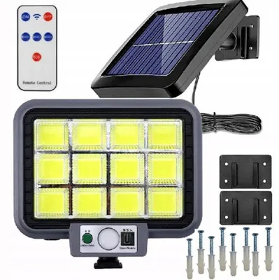 Zdjęcie produktu dla LAMPA SOLARNA LED CZUJNIK Zmierzchu RUCHU 1212
