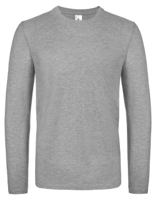 Produktbild von B&C - "#E150" T-Shirt für Herren Langärmlig FK2813 (XXL) (Grau)