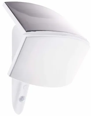 Zdjęcie produktu dla Kinkiet solarny + czujnik ruchu SWL25 3W, 250lm, czujnik PIR, biały