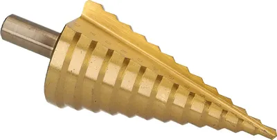 Immagine prodotto di KOTARBAU® Punte a gradino 4-39 mm Punte coniche Punte a cono Punte per metallo Punte a più gradini per lamiera Metallo Legno Plastica