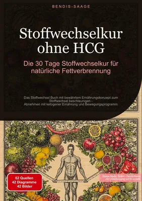 Produktbild von Stoffwechselkur ohne HCG: Die 30 Tage Stoffwechselkur für natürliche Fettverbrennung