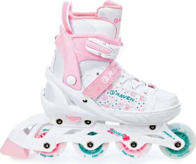 Produktbild von RAVEN Inline Skates Inliner ROSI verstellbar 35-39 (23-25,5cm)
