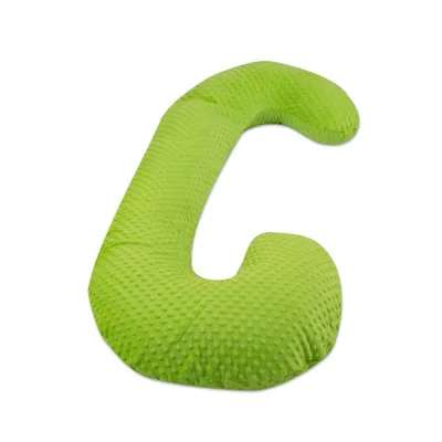 Produktbild von Umstandskissen Minky Form C grün