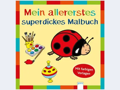 Produktbild von Mein allererstes superdickes Malbuch
