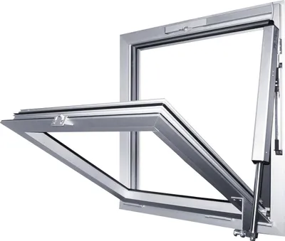 Produktbild von GEZE RWA 100 NT mit E250NT, Hub 300 mm, Aluminium silber eloxiert
