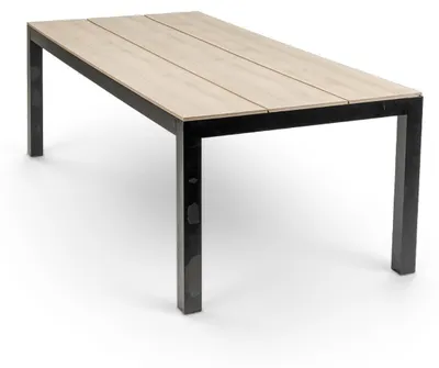 Produktbild von Gartentisch Limasol 225 x 100 cm | Polywood & Aluminium | Wood