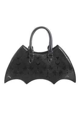 Zdjęcie produktu dla Zakazana alternatywna torebka Obscure Chandelier Handle Bag Bat Gothic