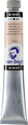 Image de Van Gogh peinture à l'huile tube 60 ml jaune de Naples rouge 224