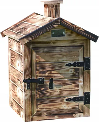 Image de Chambre de fumage Imprégnée Fumoir en bois 50x80 Épicéa Jardin Bois
