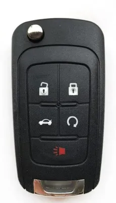 Produktbild von Techstar®-Autoschlüsselgehäuse, kompatibel mit Opel, Chevrolet, Vauxhall, Spark, Cruze, Corsa, Astra, Insignia, Zafira, 5 Tasten