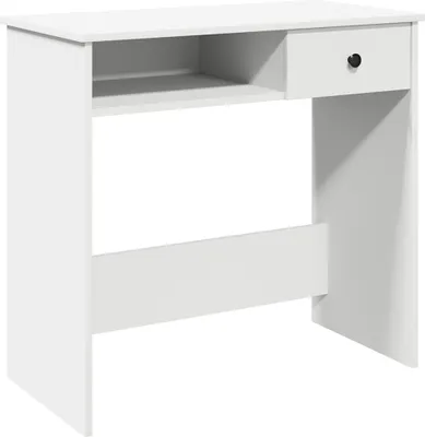 Produktbild von vidaXL Schreibtisch Weiß 80×40×75 cm Holzwerkstoff