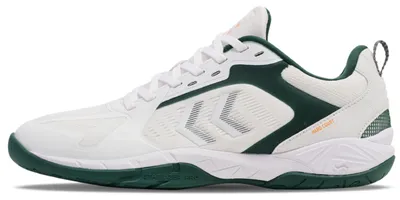 Produktbild von Hummel Speed Court Indoor Hallenschuhe Sportschuhe Tennisschuhe weiß/grün 228236-9208, Schuhgröße:43 EU