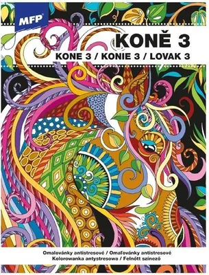 Obrázek produktu pro Kolorowanka antystresowa Konie 32 ilustracje do relaksu