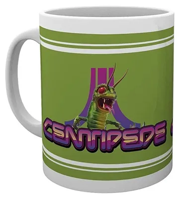 Immagine prodotto di Atari - Tazza da caffè, Centopiedi, 330 ml CD1859 (taglia unica) (verde)