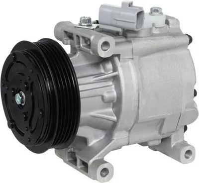 Image de Compresseur de climatisation 12 V, Ø 100 mm, HELLA Thermo-Expertise, notamment pour les modèles ABARTH 500, 595 et 695